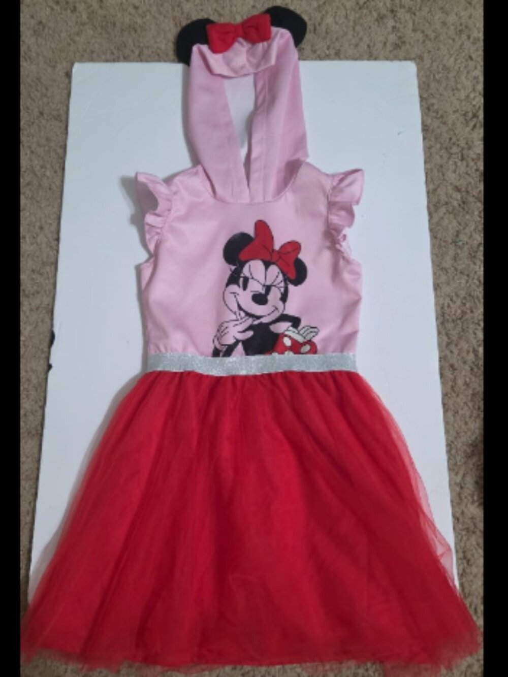 Girls Minnie mouse dress